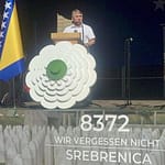 Marš mira u Stuttgartu: Komšić o Srebrenici, istini i snazi preživjelih
